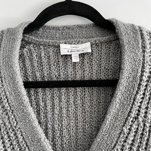 & Other Stories Wool Blend Cardigan - Picture 4 of 12